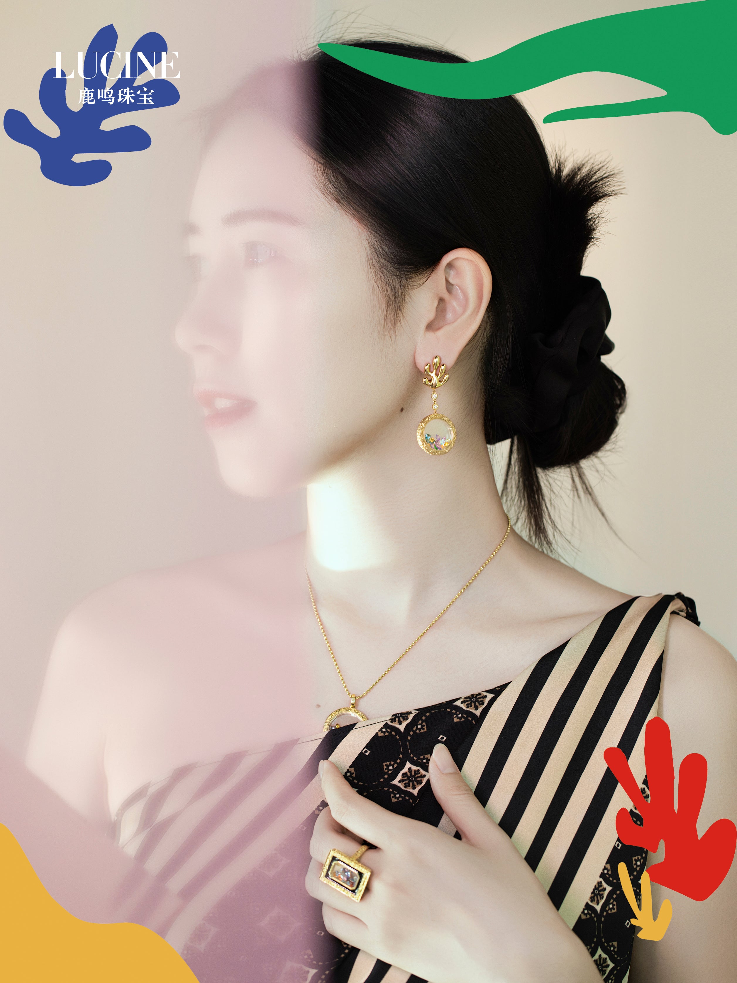 Matisse's Palette Earrings