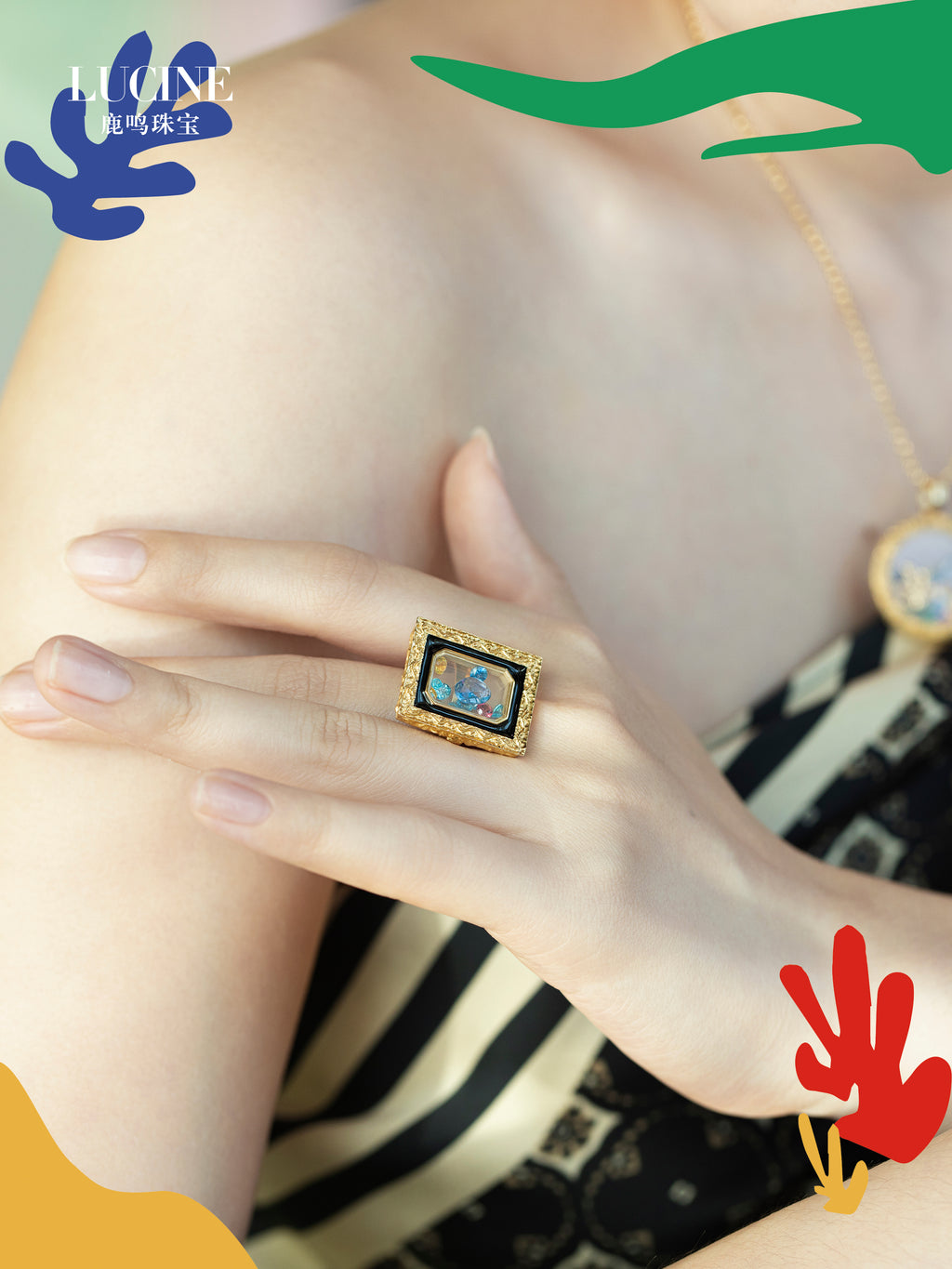 Matisse's Palette Ring